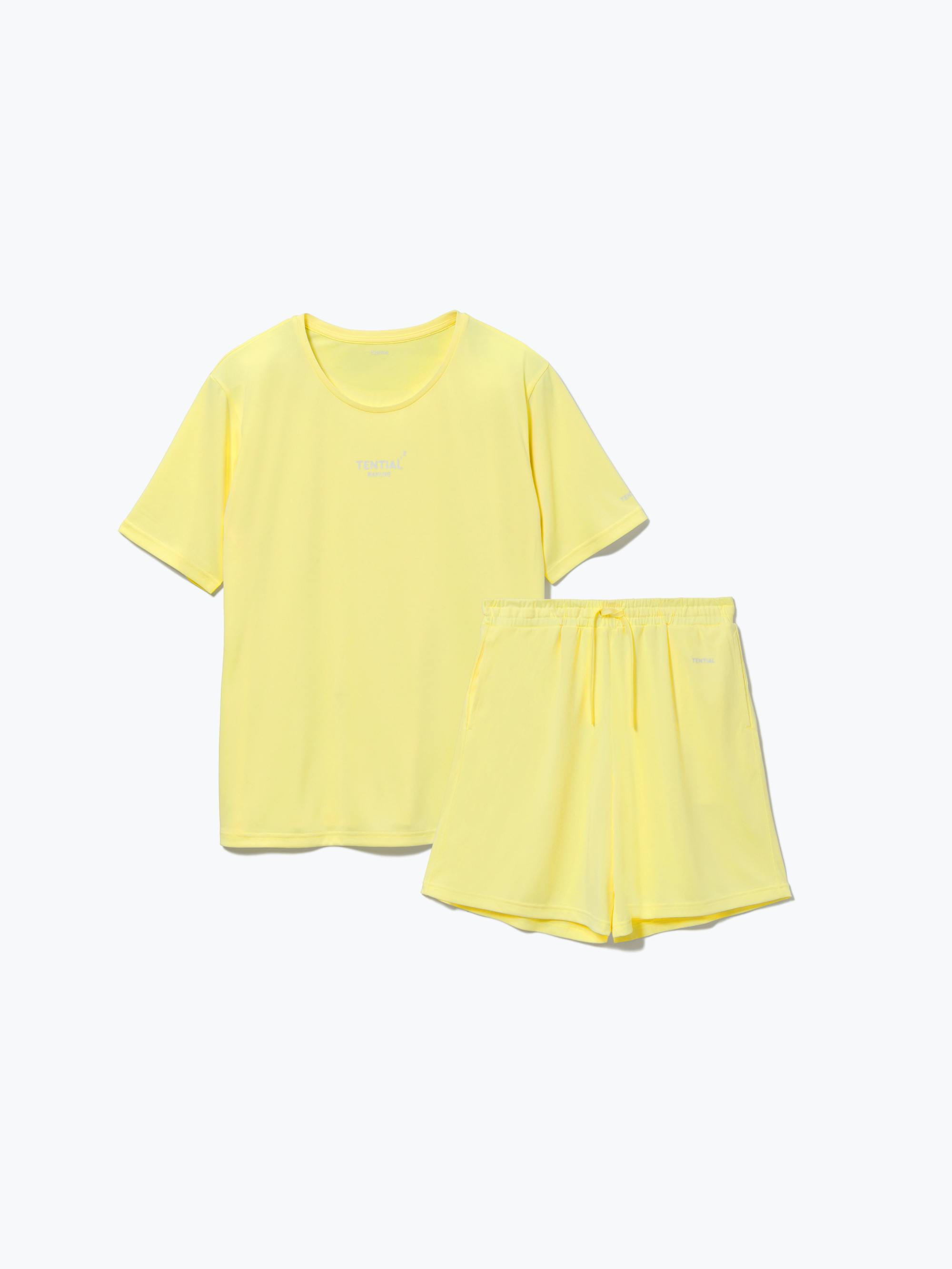BAKUNE Dry Women's 半袖 Yellow