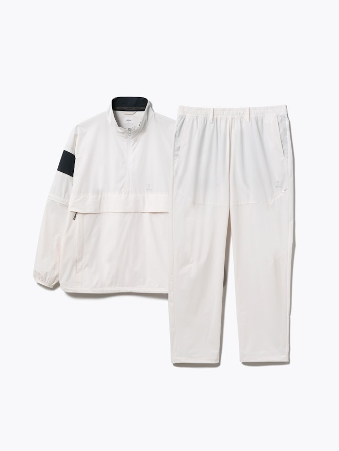 Golf Wear Woven Long Sleeve Blouson Half Zip / 上下セット(ブルゾン・ロングパンツ)