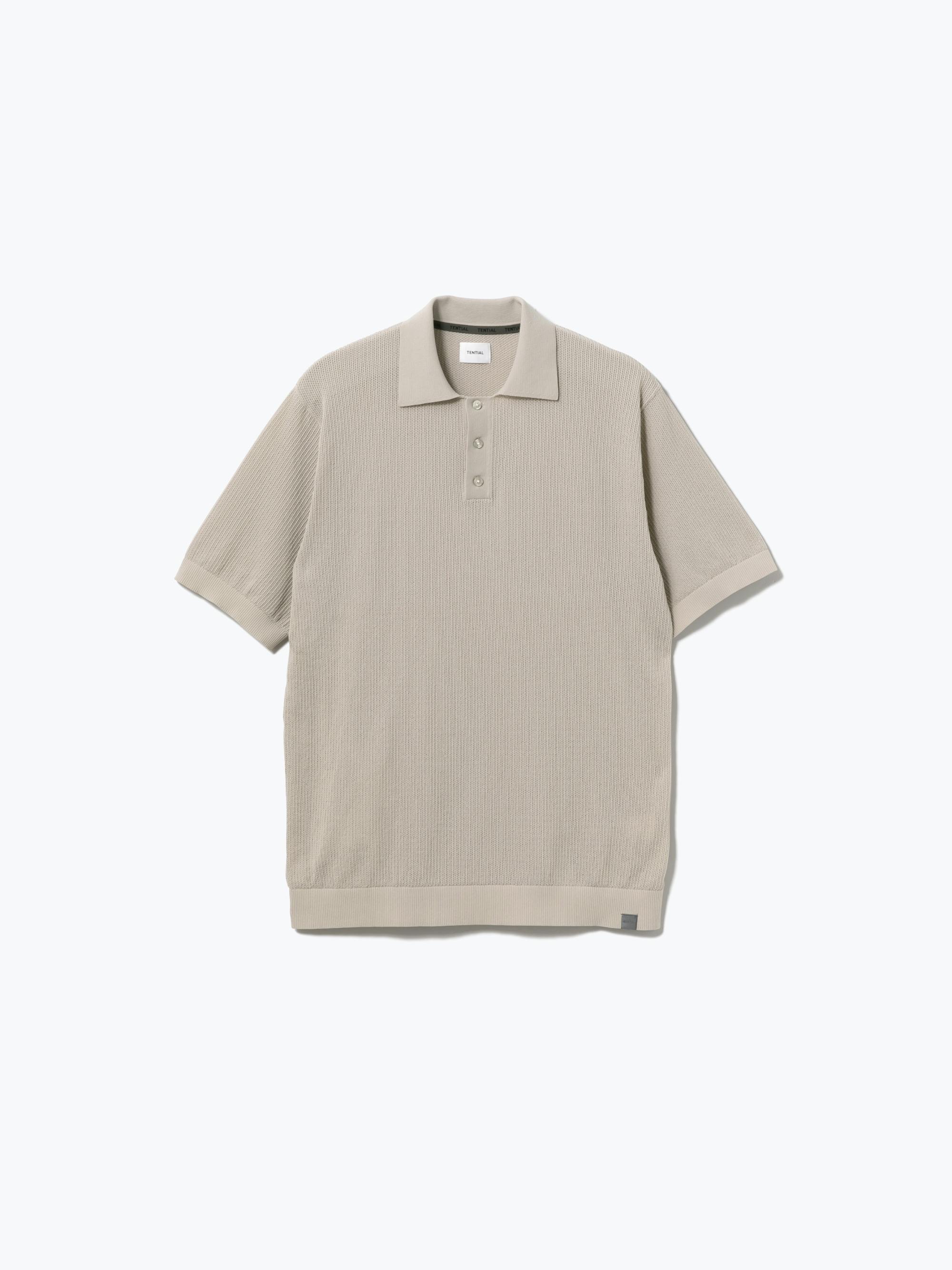 Golf Wear Mesh Knit Short Sleeve Polo Shirt / 半袖ポロシャツ