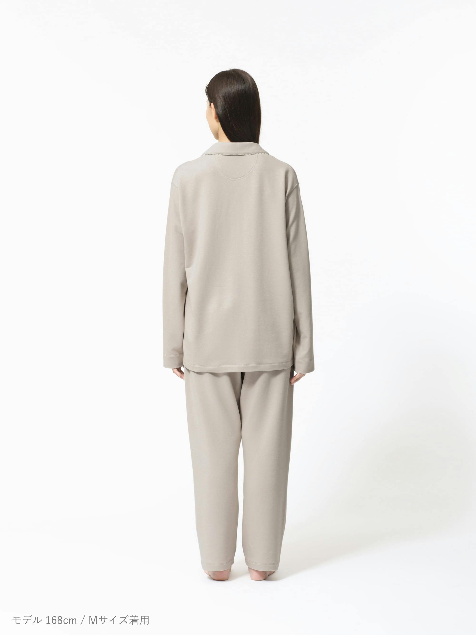 BAKUNE パジャマ スウェット / 上下セット（長袖シャツ・ロングパンツ