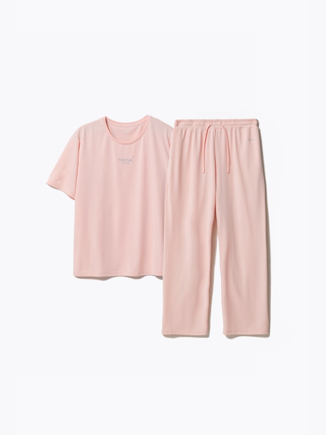 BAKUNE Dry Women's / 上下セット(半袖Tシャツ・ロングパンツ)