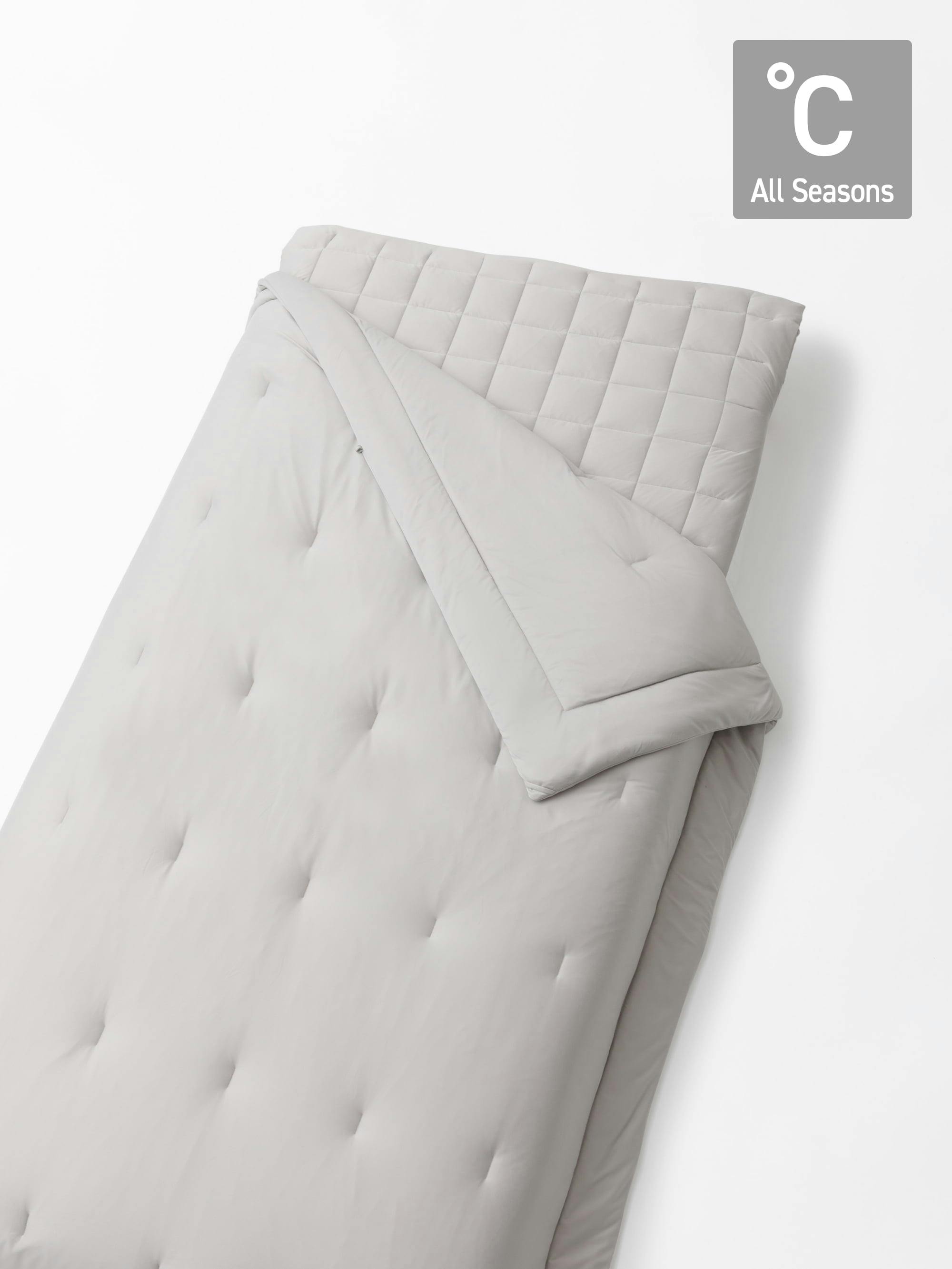 BAKUNE オールシーズン寝具2点セット / 通年用掛け布団・通年用敷きパッド