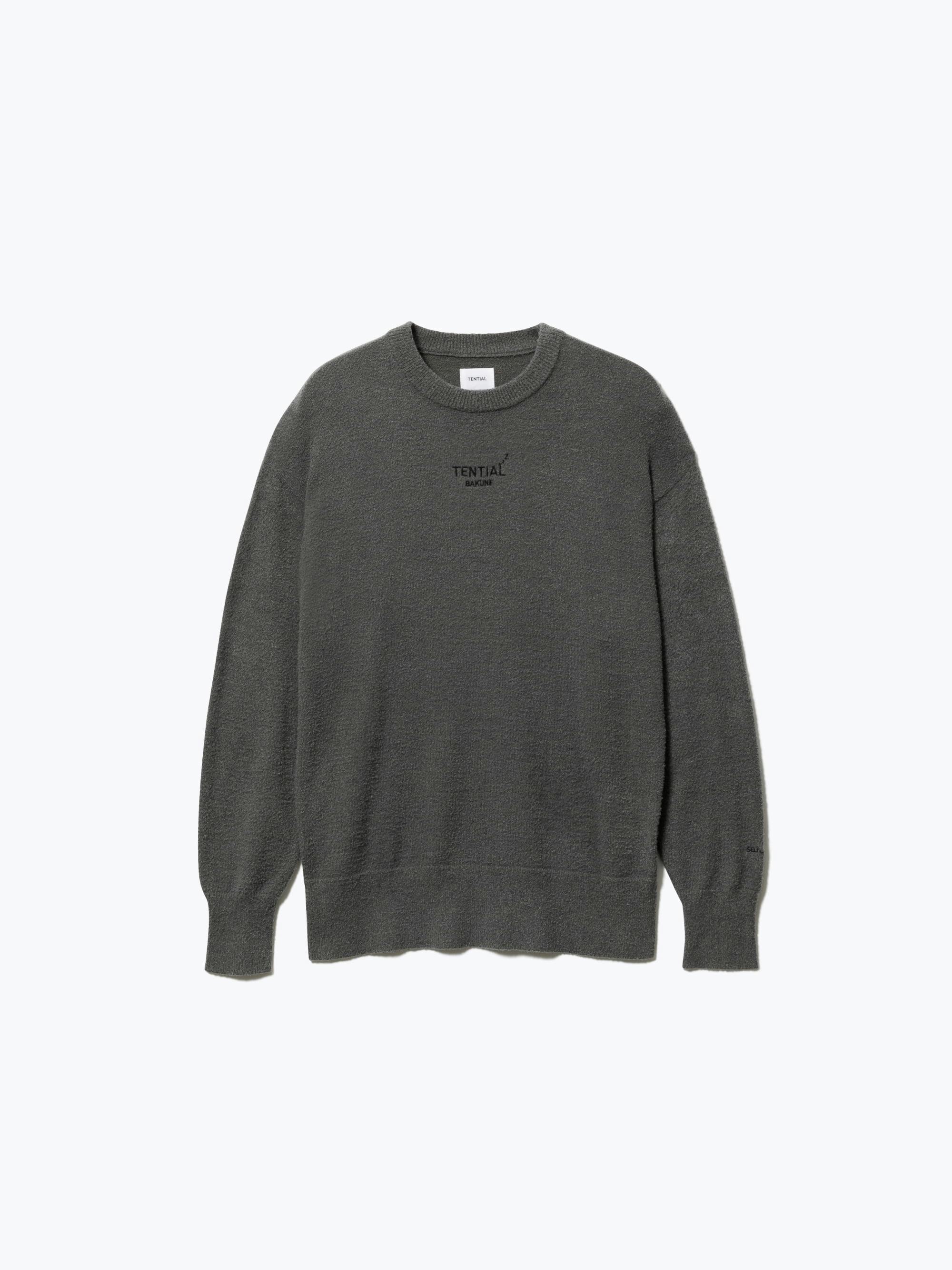 BAKUNE ソフトニット / 上下セット（長袖クルーネックシャツ・ロング