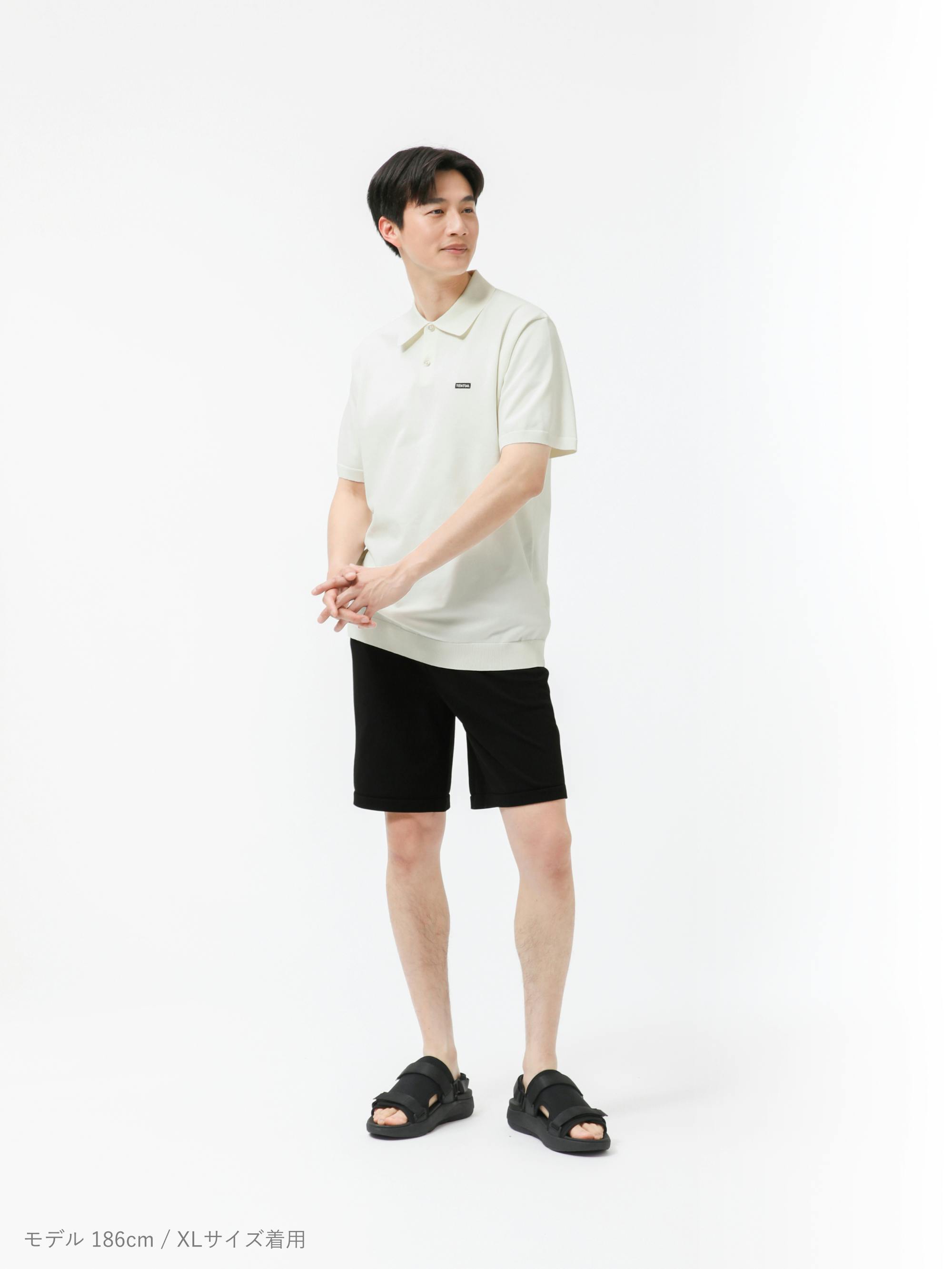 テンシャル　TENTIAL  MIGARU ポロシャツ数回着用　黒Mサイズ TENTIAL 【公式】 MIGARU Light Knit [ ミガル ライトニット