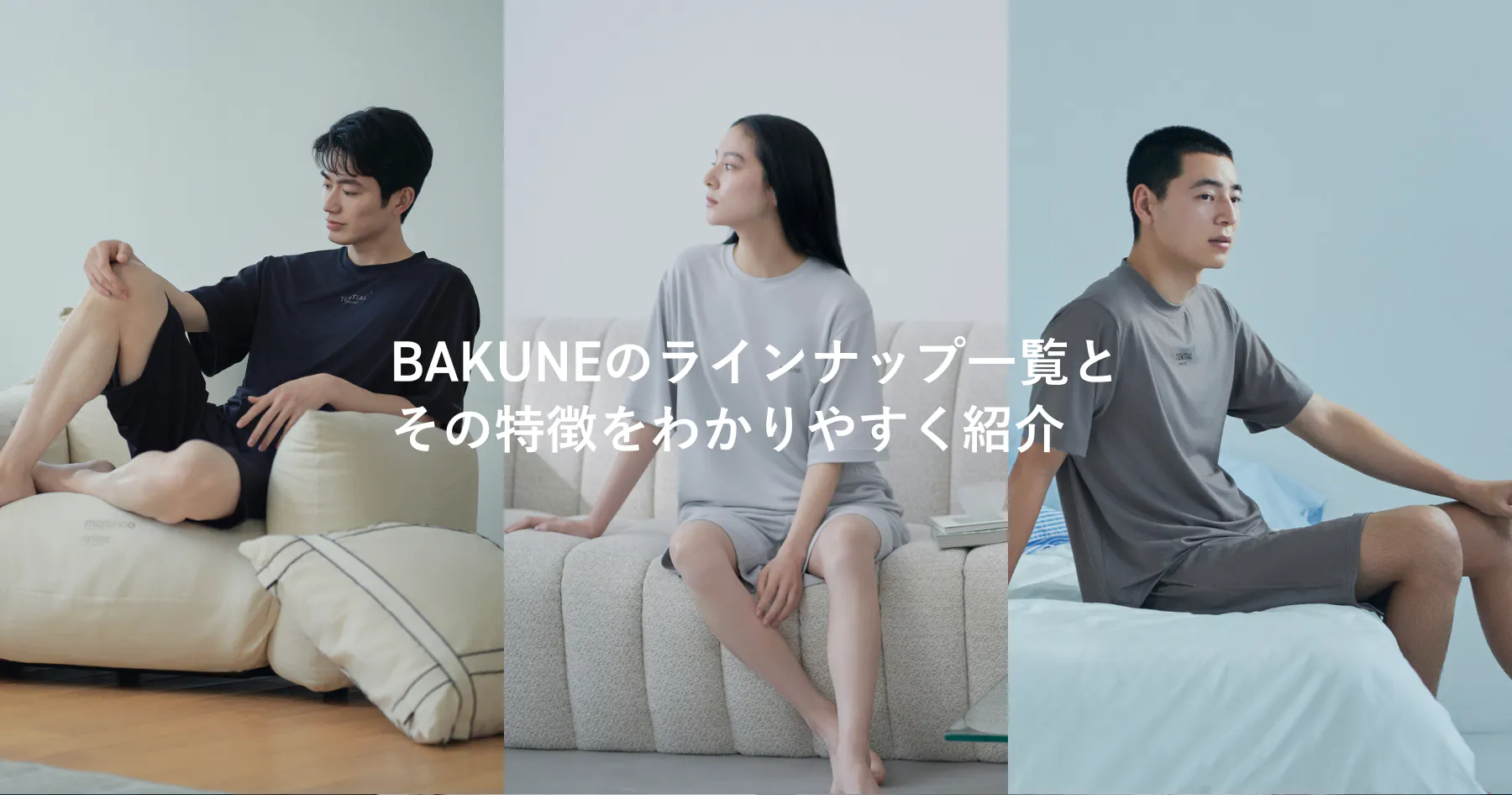 BAKUNEラインナップ一覧とその特徴をわかりやすく解説