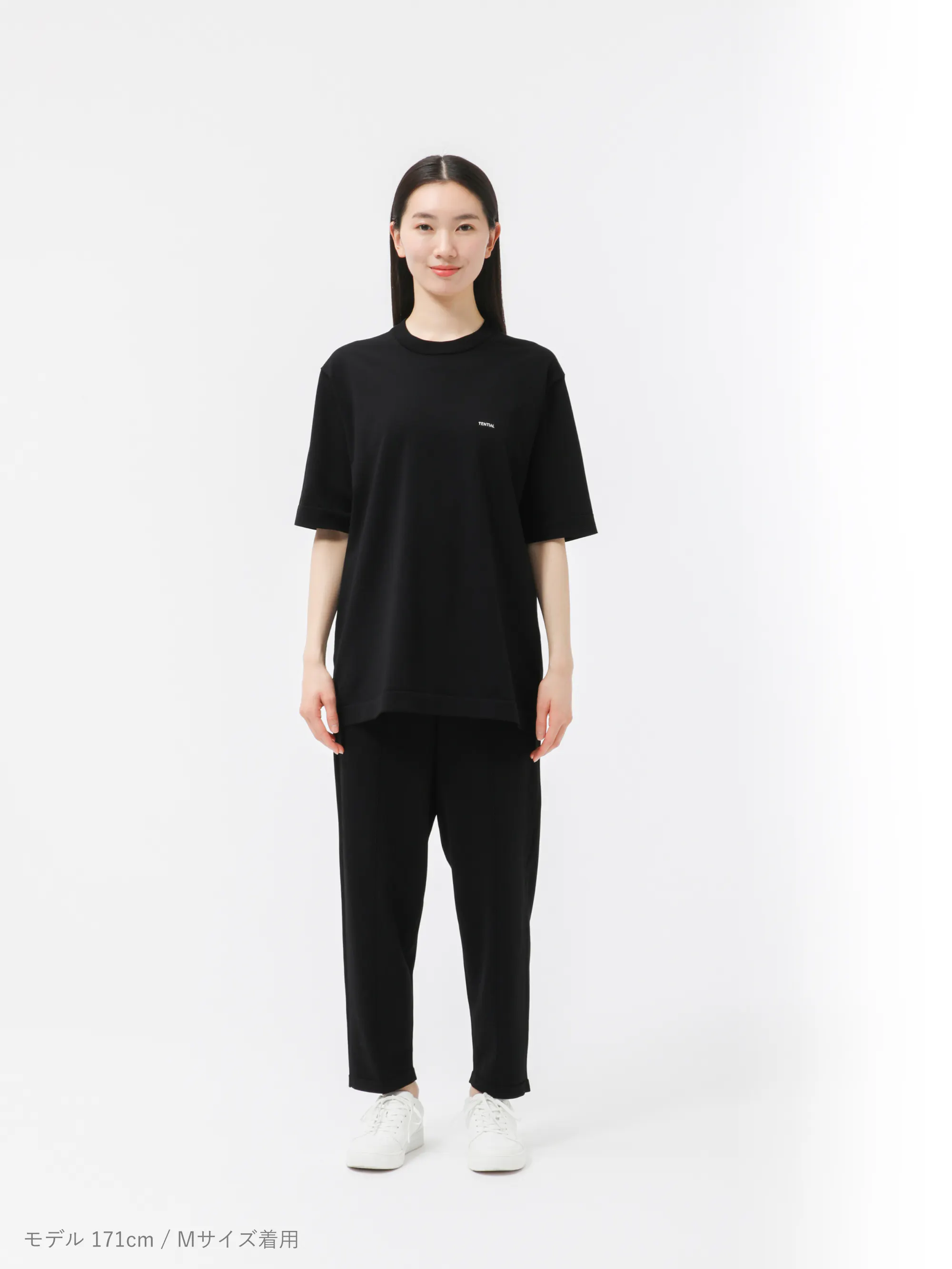 MIGARU Light Knit Short Sleeve T-Shirt / 上下セット（半袖Tシャツ
