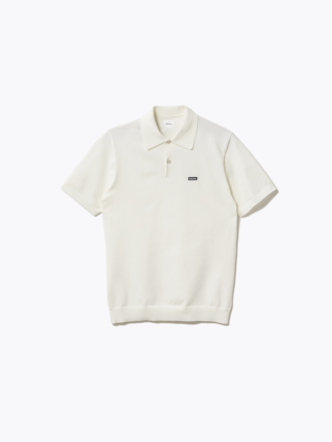 MIGARU Light Knit Short Sleeve Polo Shirt / 半袖ポロシャツ