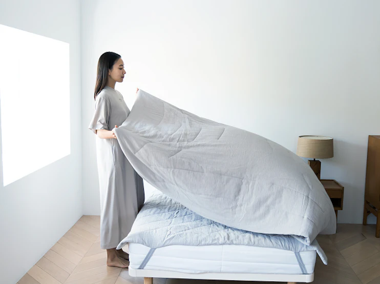 肌に優しい夏用寝具3点セット(夏用肌掛け布団・夏用敷きパッド・夏用 肌に優しい夏用寝具3点セット(夏用肌掛け布団・夏用敷きパッド・夏用