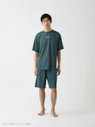 BAKUNE Dry Men's 半袖 Dark-green
