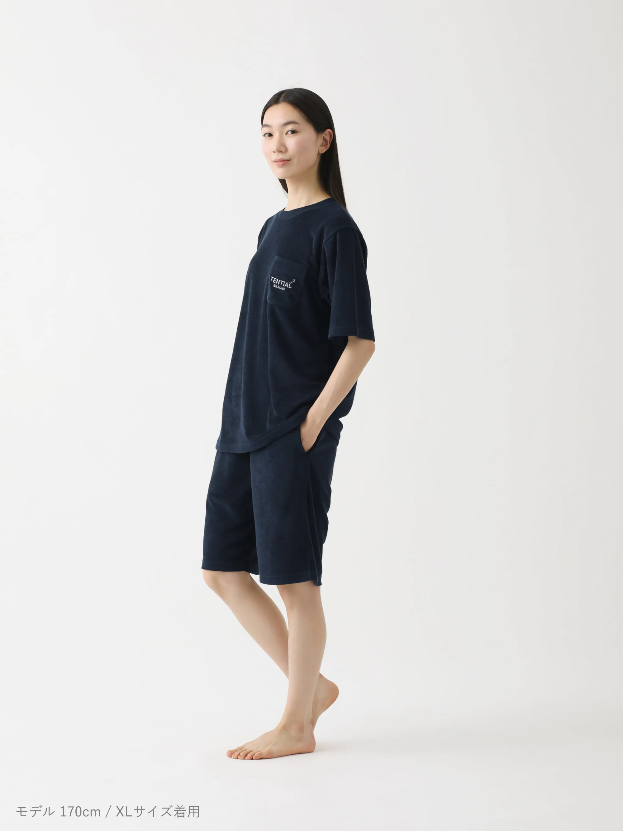 BAKUNE パイル / 上下セット（半袖Tシャツ・ショートパンツ
