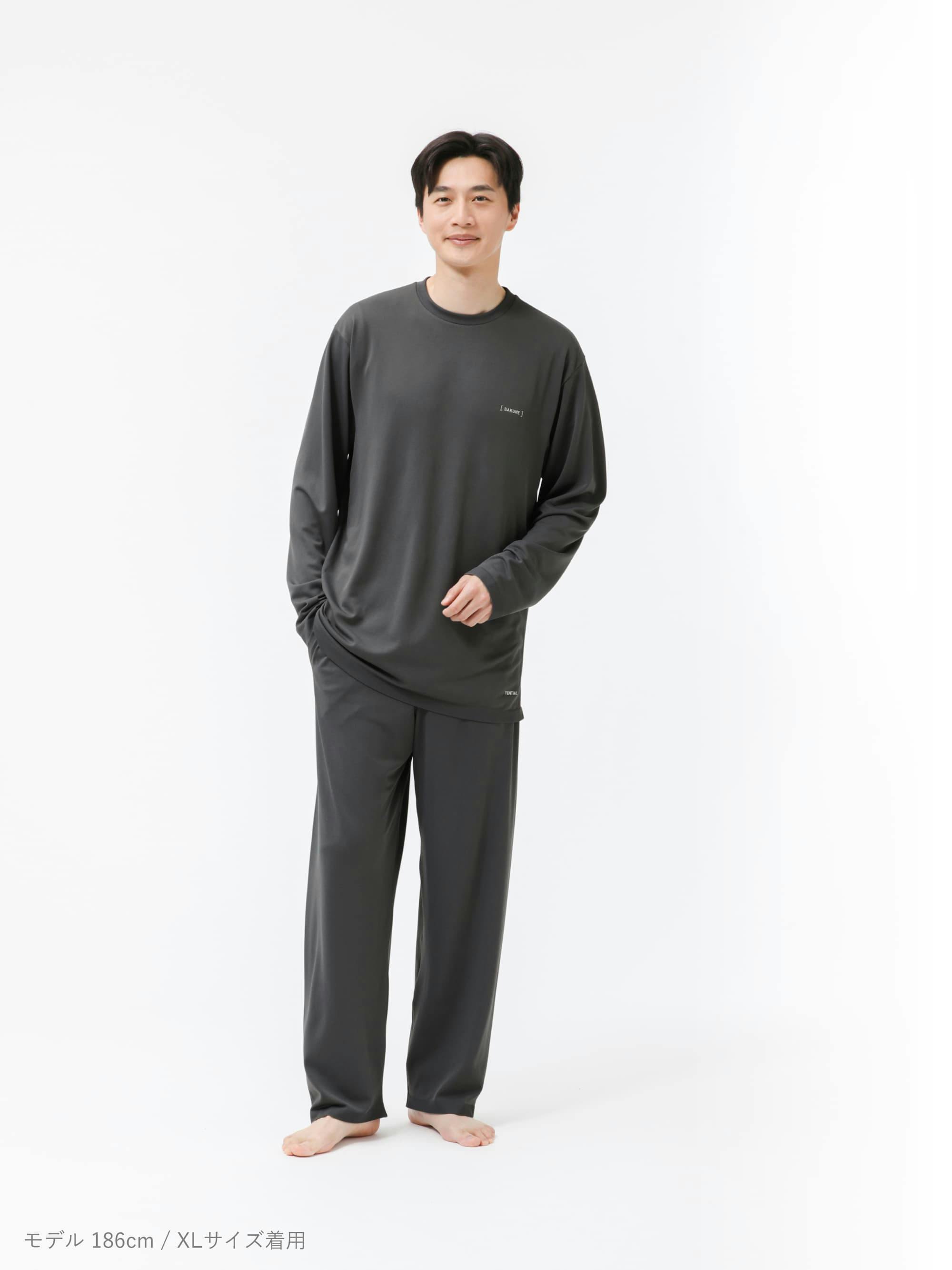 BAKUNE 3D Dry Men's 上下セット（長袖Tシャツ・ロングパンツ）_25SS