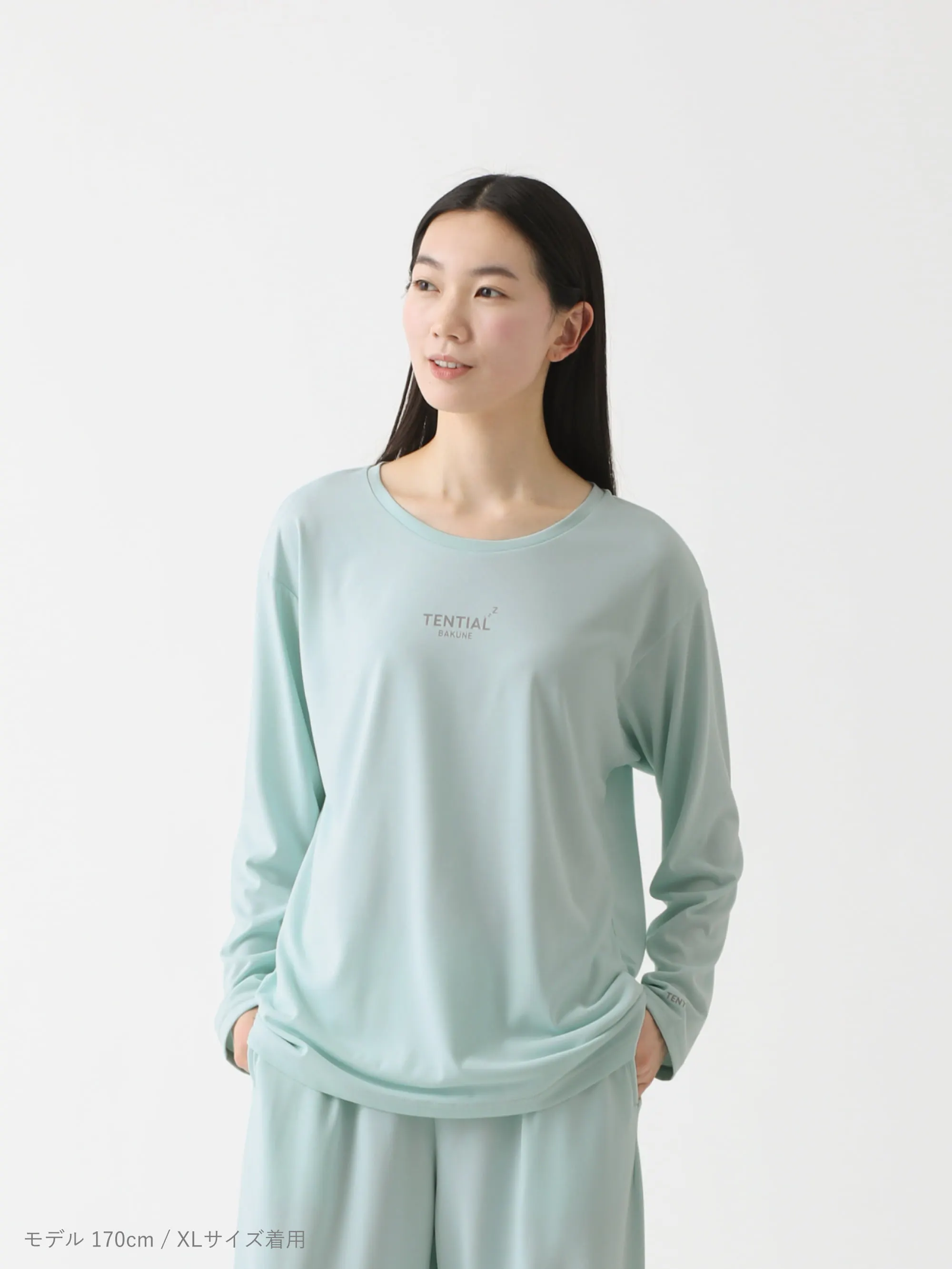 BAKUNE Dry Women's 上下セット（長袖Tシャツ・ロングパンツ）_25SS
