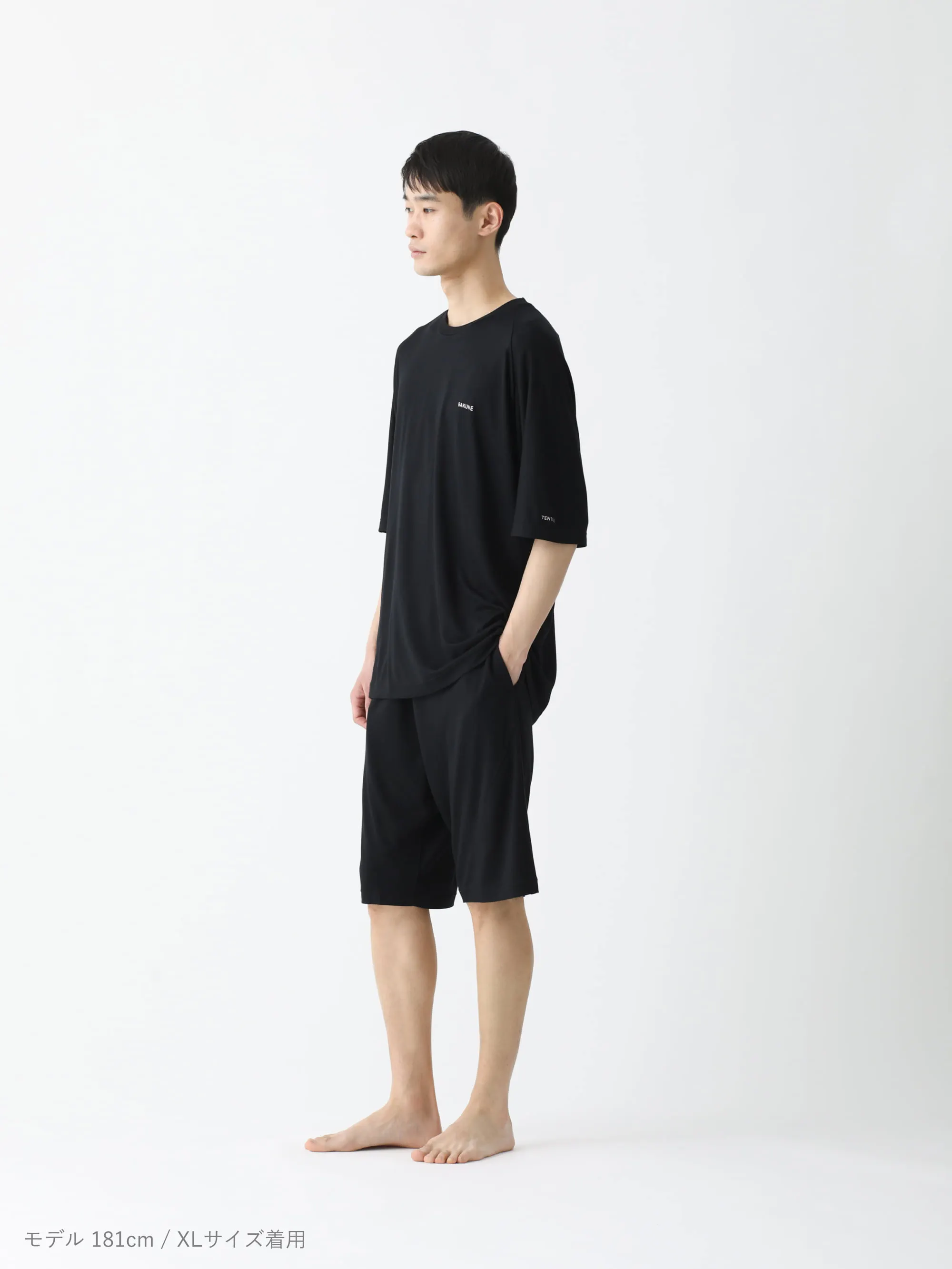 TENTIAL BAKUNE Dry Tシャツ・ショートパンツセット BAKUNE Dry Pro / 上下セット（半袖Tシャツ・ショートパンツ