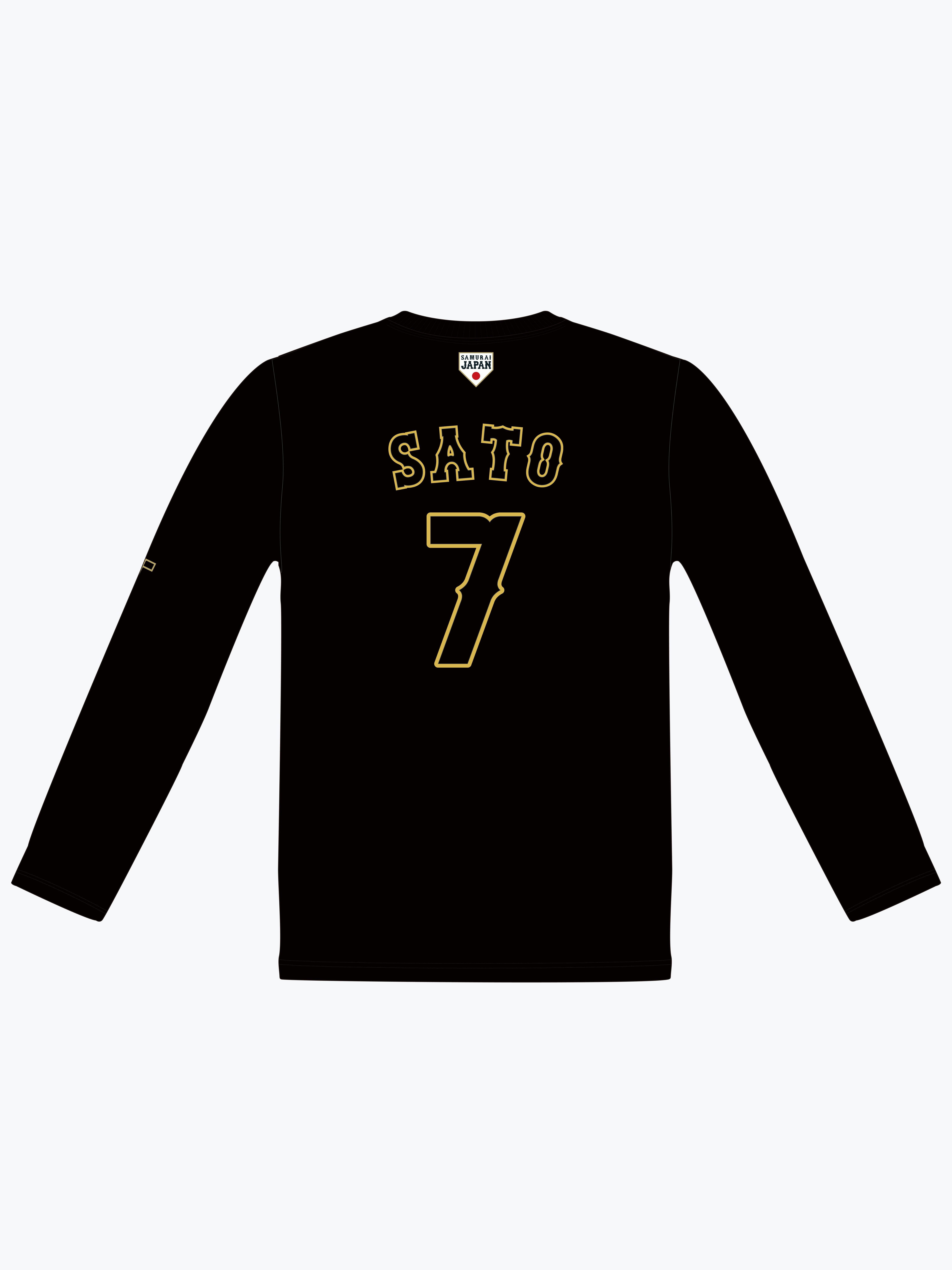 BAKUNE Dry（背番号・ネーム入り/侍ジャパンコラボ） / 上下セット（長袖Tシャツ・ロングパンツ）