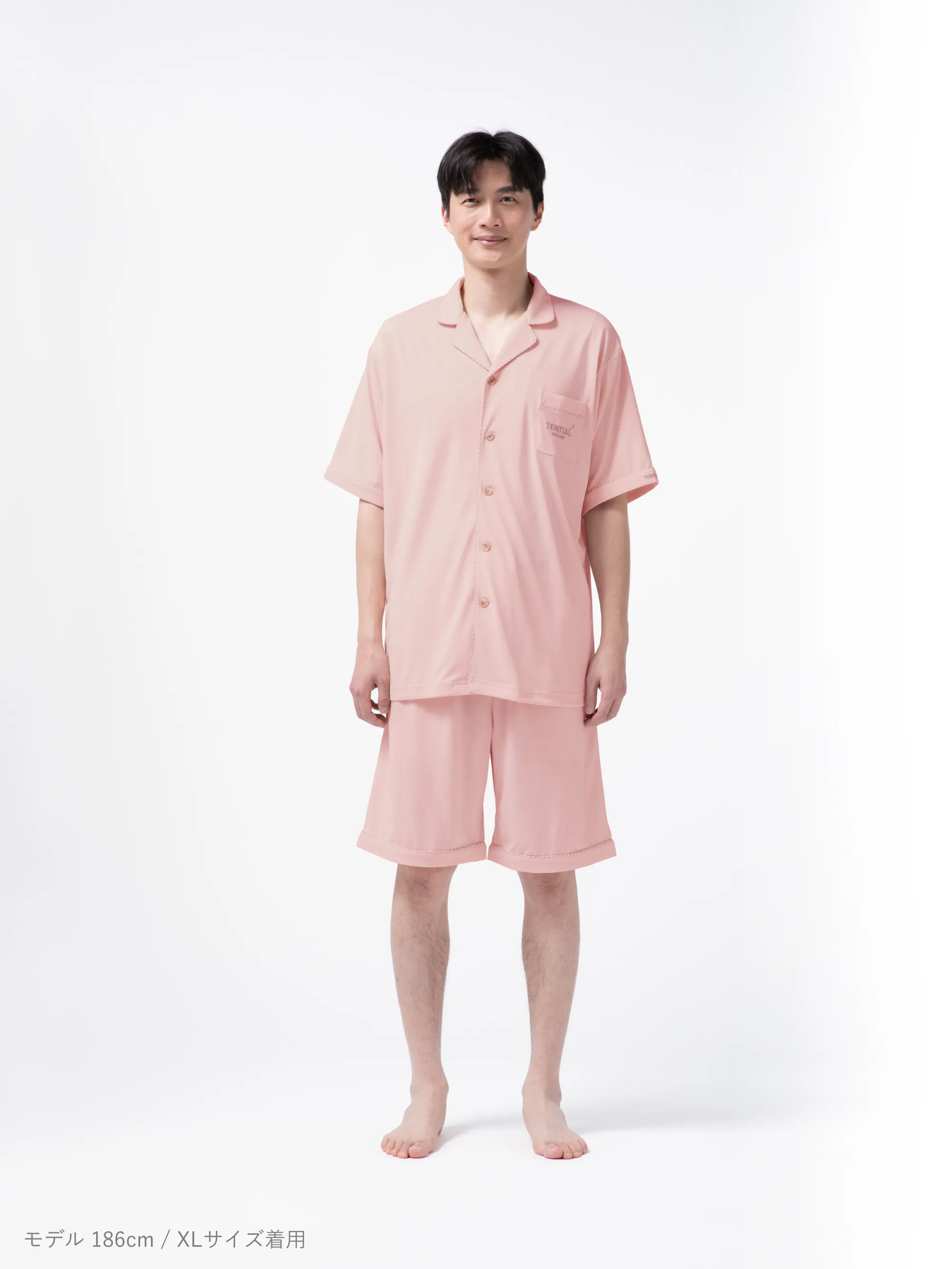 TENTIAL ピンク 上下セット 半袖Tシャツ・ショートパンツ BAKUNE Pajamas Dry 上下セット（半袖シャツ・ショートパンツ）_25SS