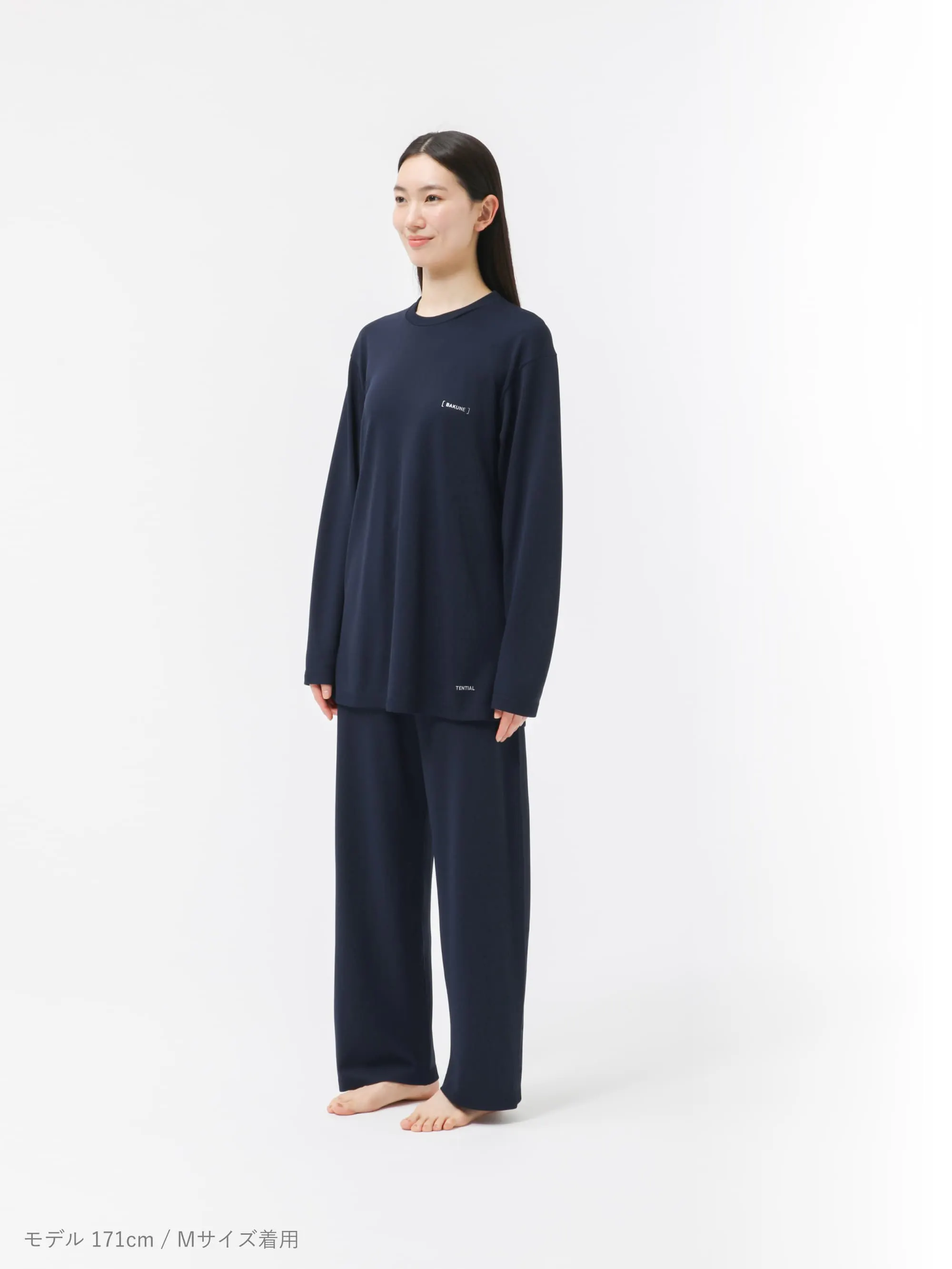BAKUNE 3D Dry Women's 上下セット（長袖Tシャツ・ロングパンツ）_25SS