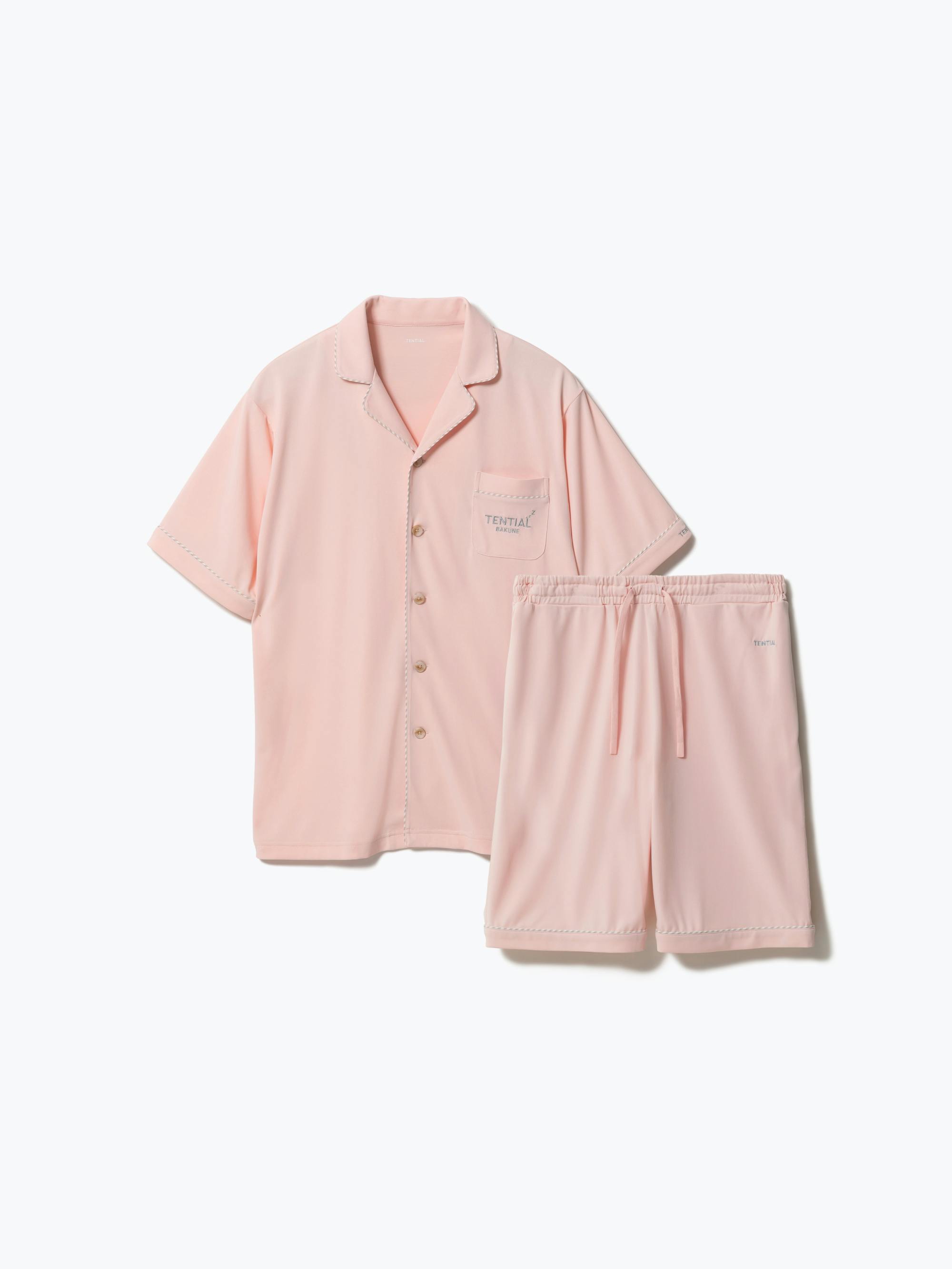 BAKUNE Pajamas Dry 半袖 Pink