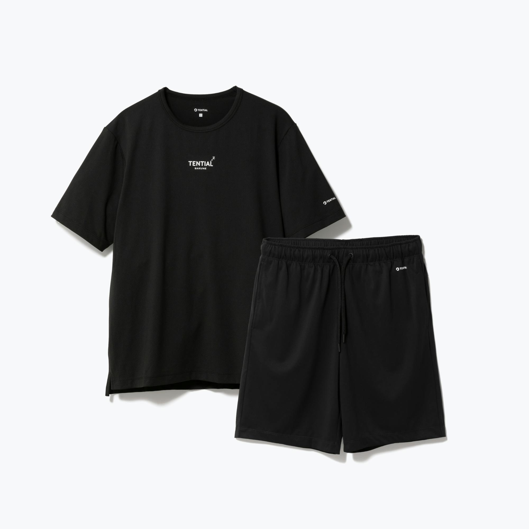 BAKUNE Mesh/上下2セット（Tシャツ半袖/ショートパンツ）トップス