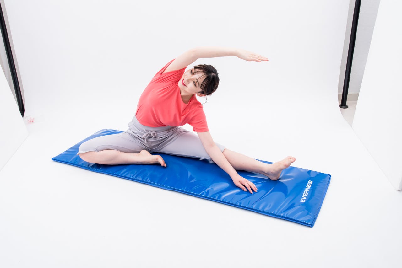 エバニュー(EVERNEW) ストレッチマット折りたたみ 180×60cm ETB239